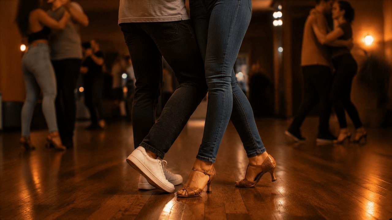 Illustration éditoriale : Marche bachata