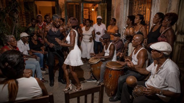 Illustration éditoriale : Comprendre la rumba cubaine : Guaguancó, Columbia, Yambú