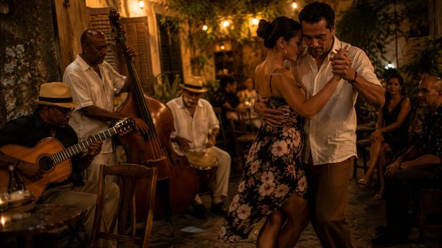 Illustration éditoriale : Son cubano