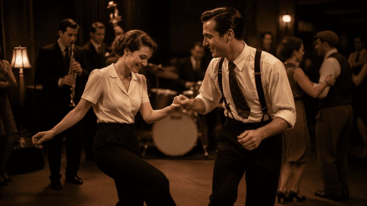 Illustration éditoriale : Swing pulse